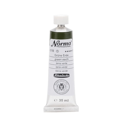 Schmincke Norma Professional Oil Paint Green Earth