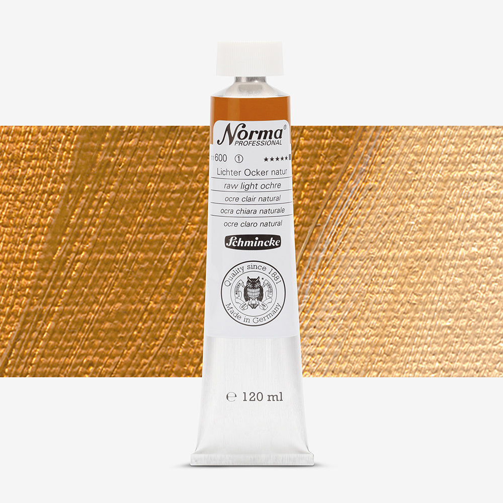 Schmincke Norma Professional Oil Paint Raw Light Ochre