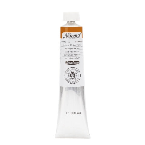 Schmincke Norma Professional Oil Paint Raw Light Ochre