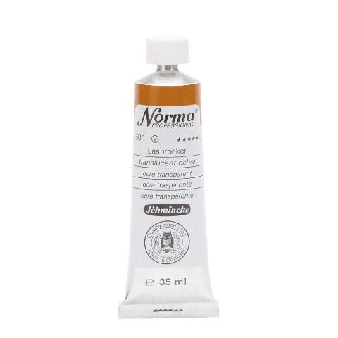 Schmincke Norma Professional Oil Paint Transparent Ochre 35ml