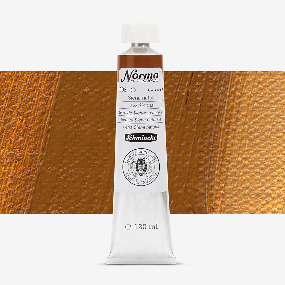 Schmincke Norma Professional Oil Paint Raw Sienna
