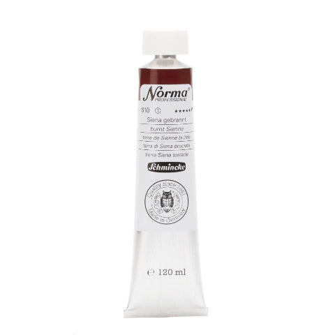 Schmincke Norma Professional Oil Paint Burnt Sienna