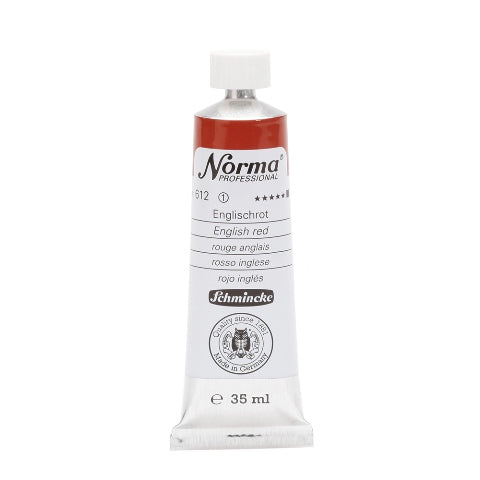 Schmincke Norma Professional Oil Paint English Red 35ml