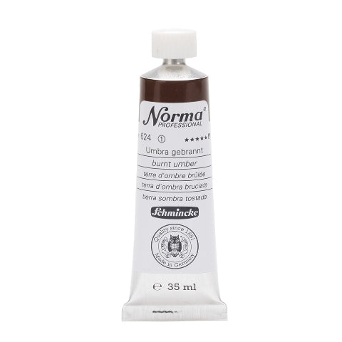 Schmincke Norma Professional Oil Paint Burnt Umber