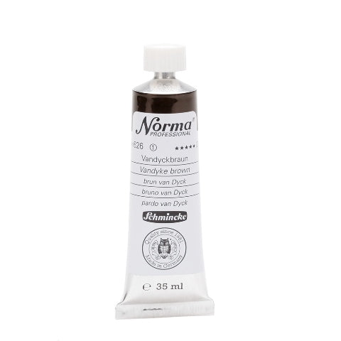 Schmincke Norma Professional Oil Paint Vandyke Brown