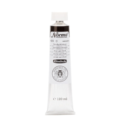 Schmincke Norma Professional Oil Paint Vandyke Brown 120ml