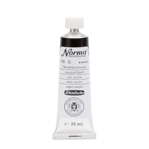 Schmincke Norma Professional Oil Paint Neutral Black 35ml