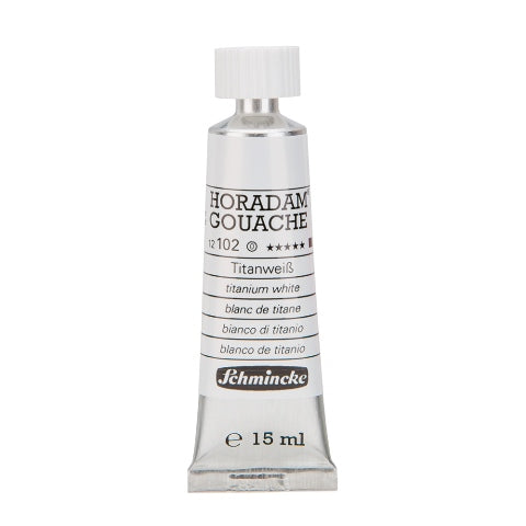 Schmincke Horadam Gouache Paint Titanium White 15ml