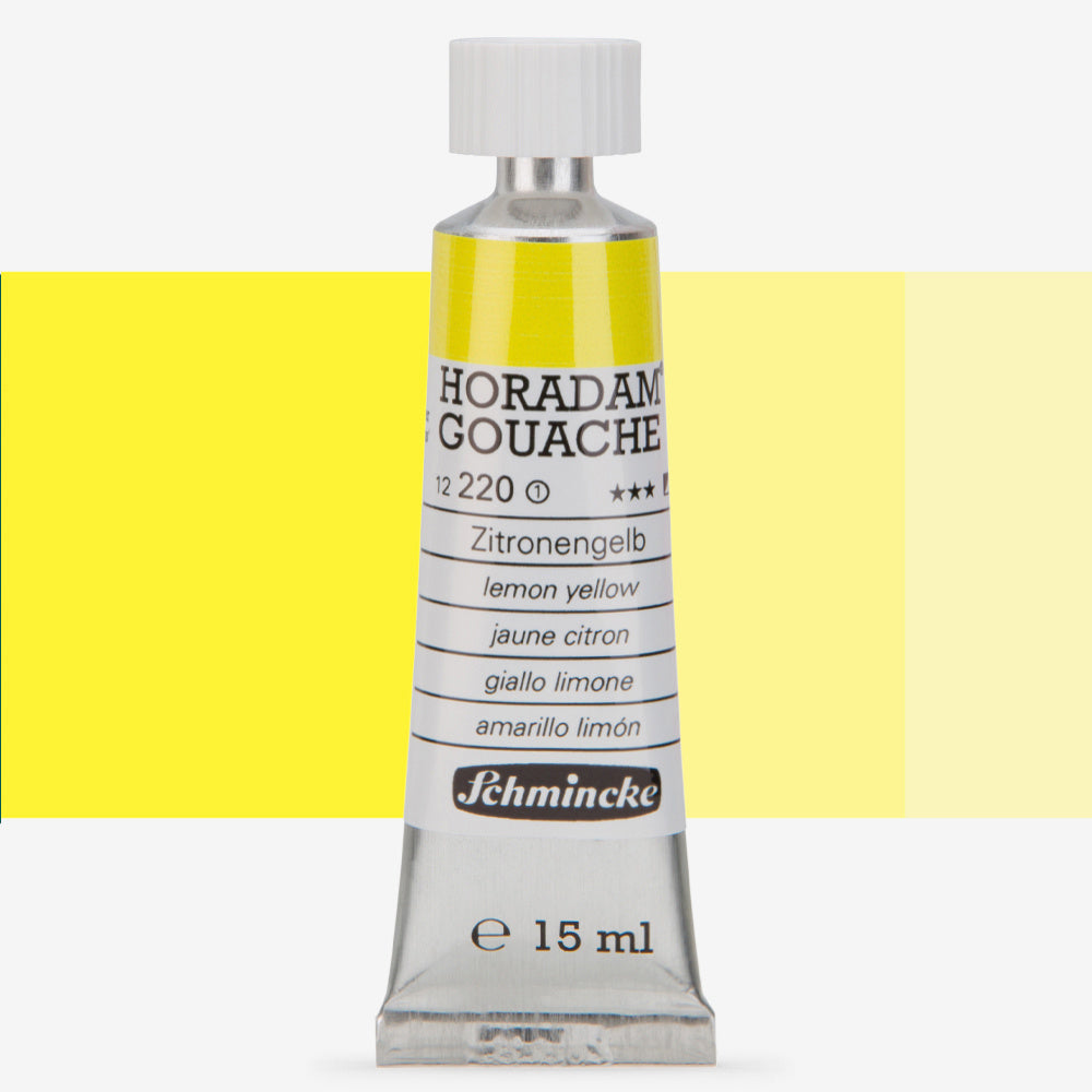 Schmincke Horadam Gouache Paint Lemon Yellow