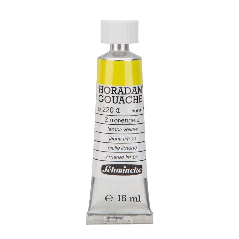 Schmincke Horadam Gouache Paint Lemon Yellow 15ml