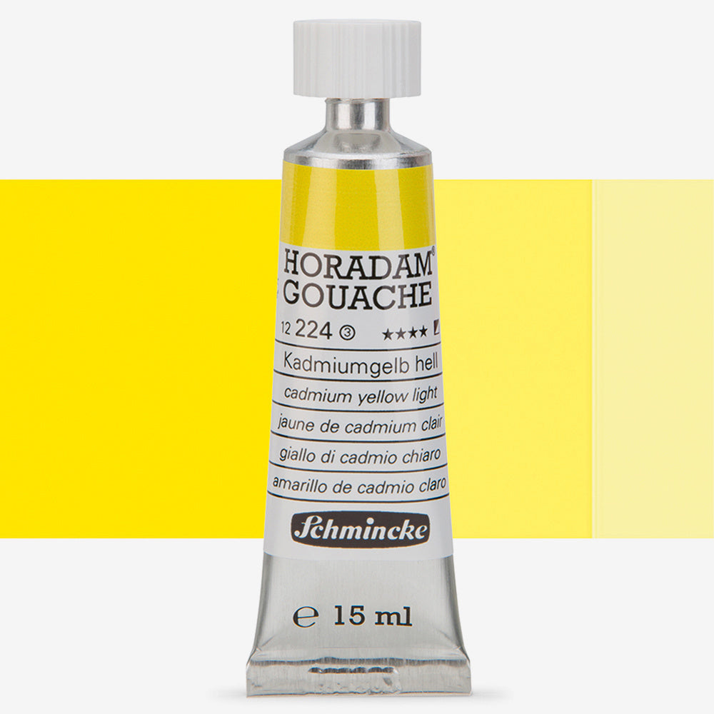 Schmincke Horadam Gouache Paint Cadmium Yellow Light