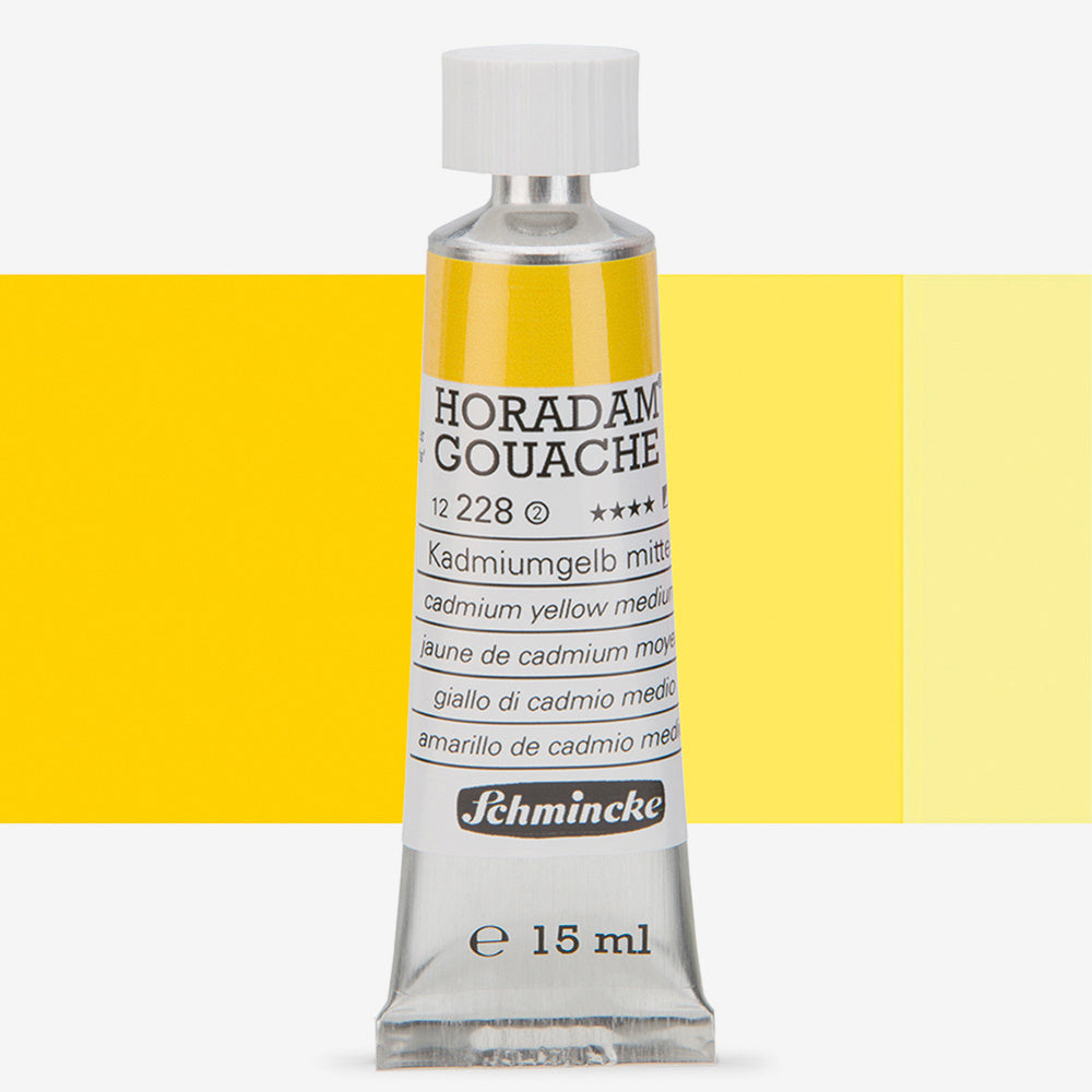 Schmincke Horadam Gouache Paint Cadmium Yellow Medium