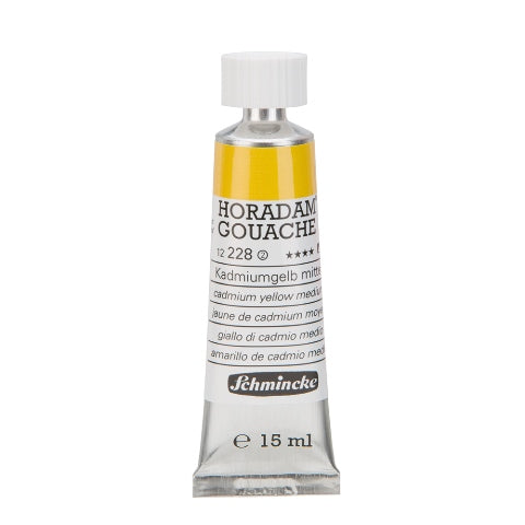 Schmincke Horadam Gouache Paint Cadmium Yellow Medium 15ml
