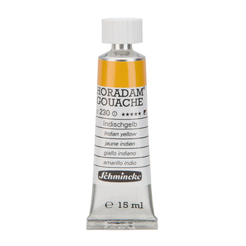 Schmincke Horadam Gouache Paint Indian Yellow 15ml