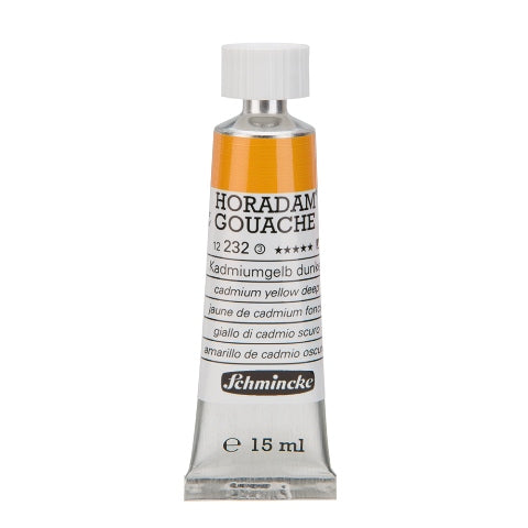 Schmincke Horadam Gouache Paint Cadmium Yellow Deep 15ml