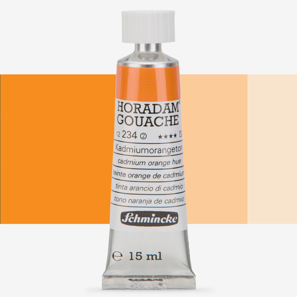 Schmincke Horadam Gouache Paint Cadmium Orange Hue
