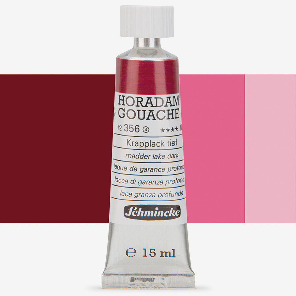 Schmincke Horadam Gouache Paint Madder Lake Dark