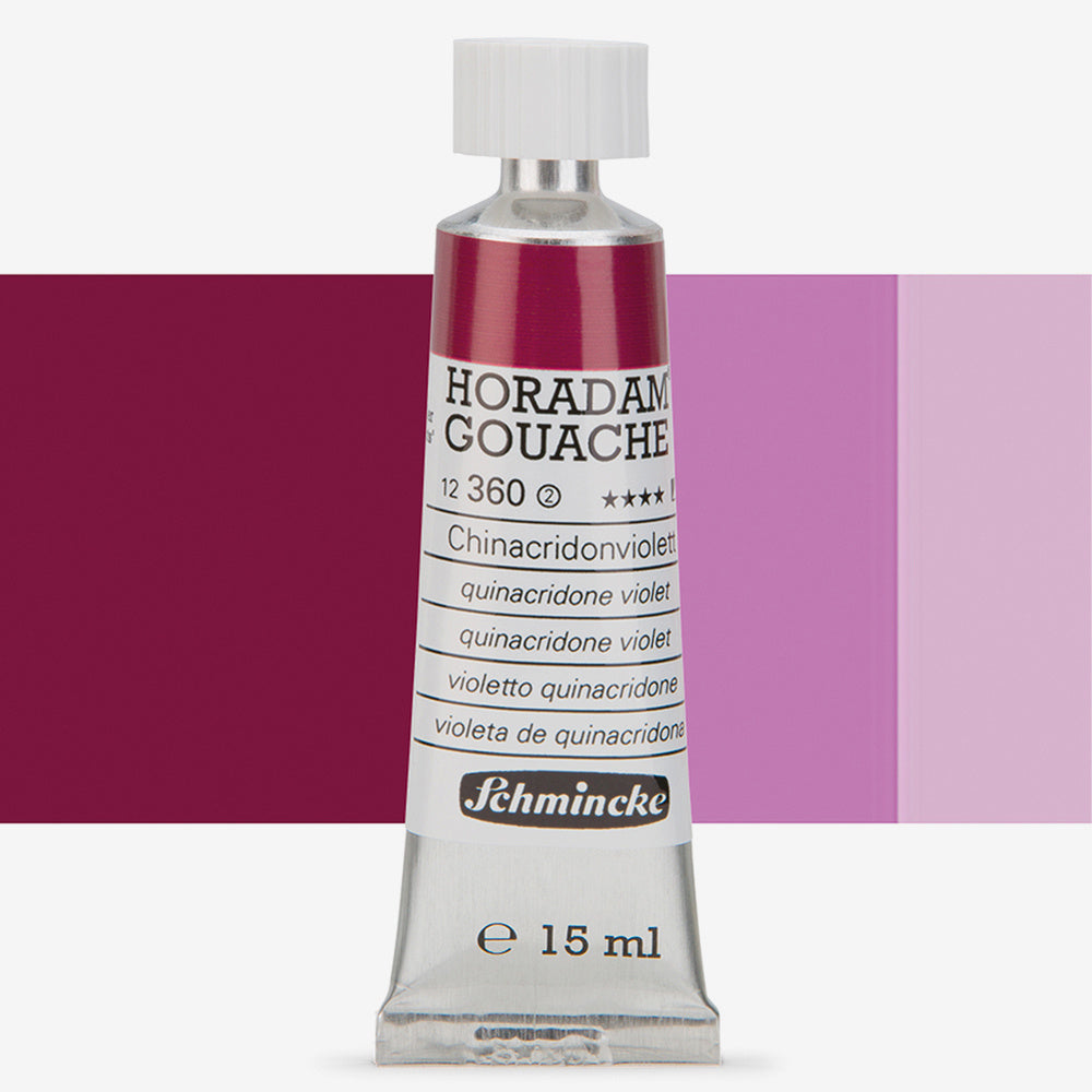 Schmincke Horadam Gouache Paint Quinacridone Violet