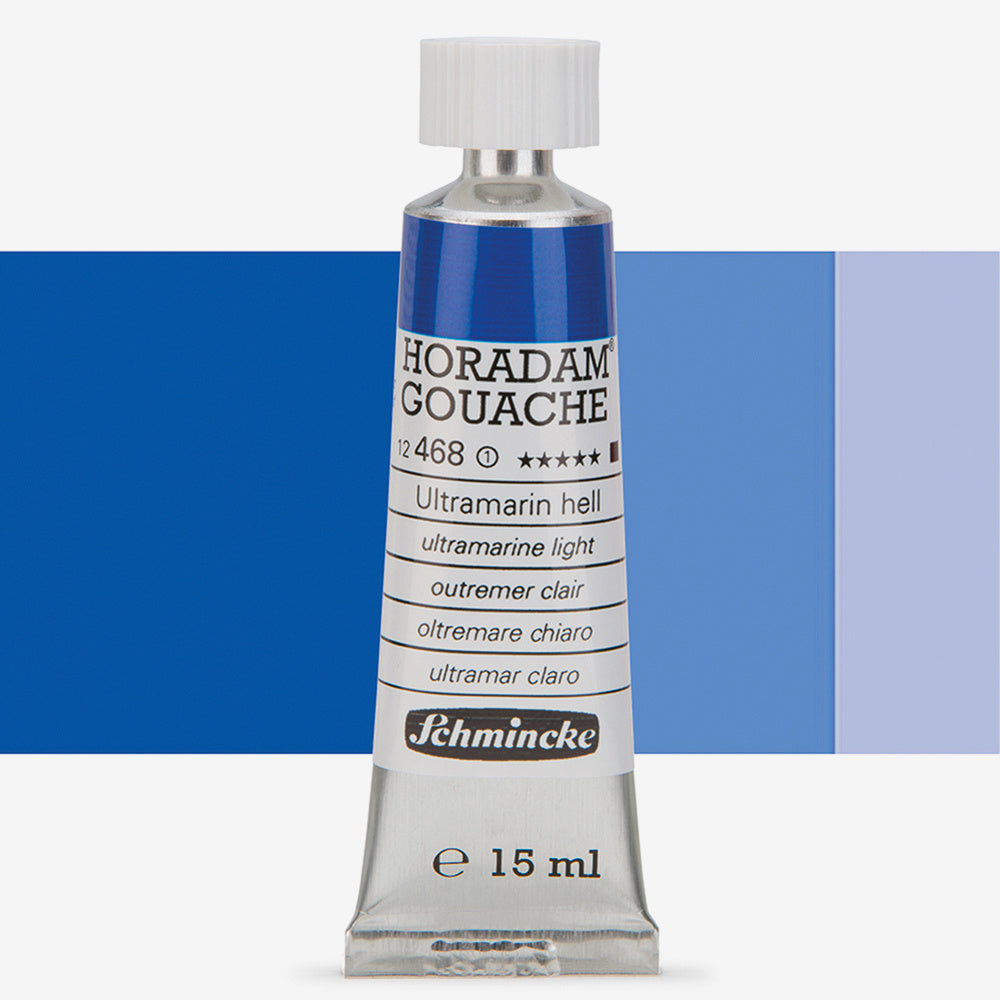 Schmincke Horadam Gouache Paint Ultramarine Light