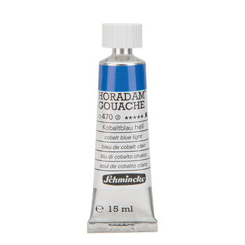 Schmincke Horadam Gouache Paint Cobalt Blue Light 15ml