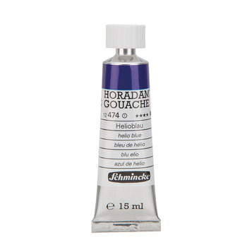 Schmincke Horadam Gouache Paint Helio Blue 15ml