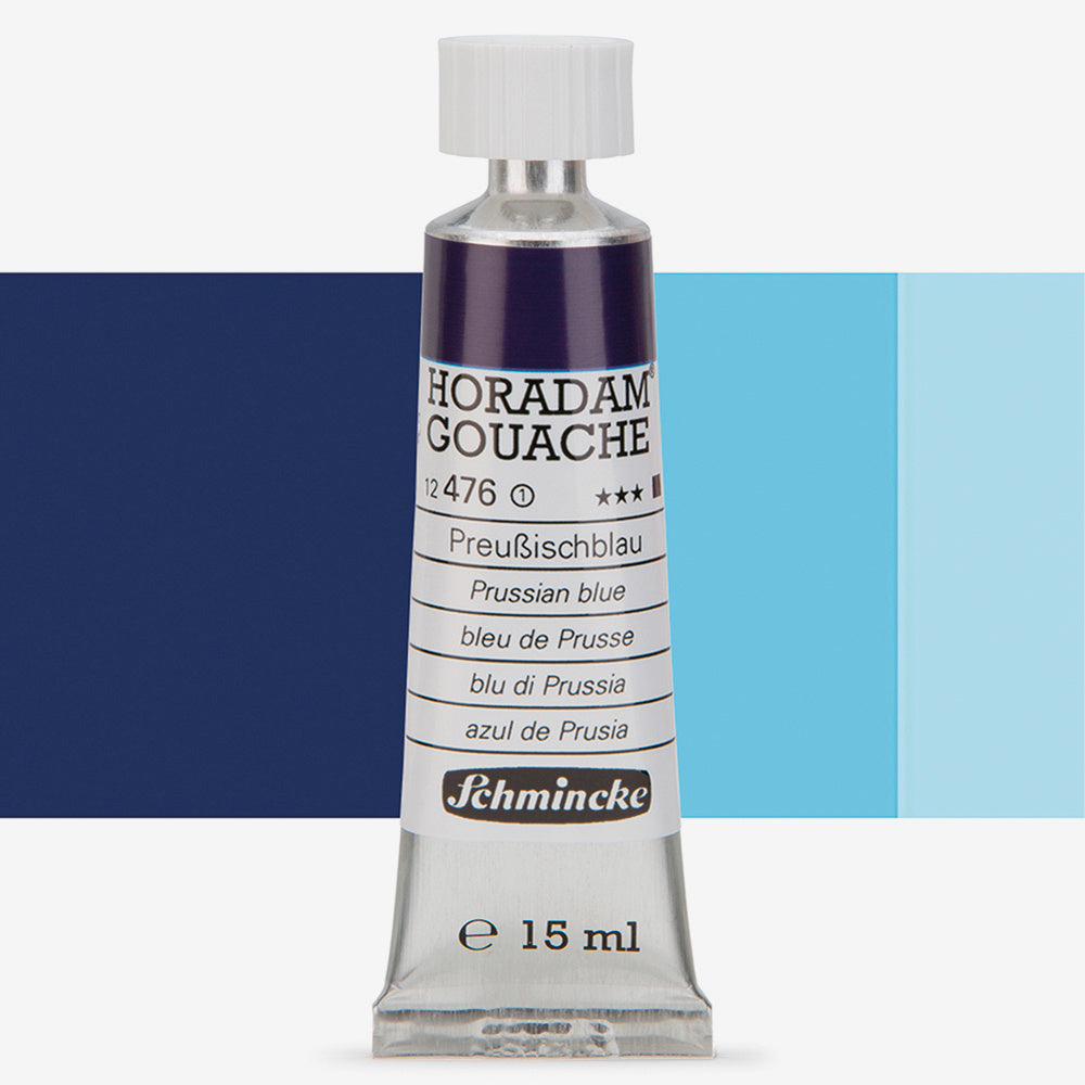 Schmincke Horadam Gouache Paint Prussian Blue