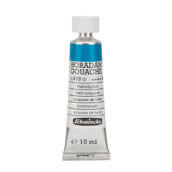 Schmincke Horadam Gouache Paint Helio Turquoise 15ml