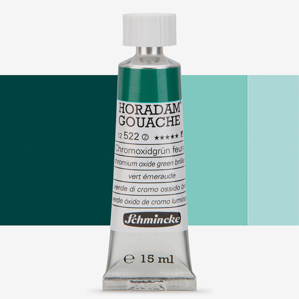 Schmincke Horadam Gouache Paint Helio Green Bluish