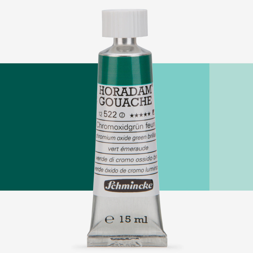 Schmincke Horadam Gouache Paint Chromium Oxide Green Brilliant