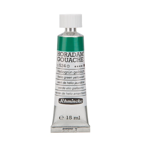 Schmincke Horadam Gouache Paint Helio Green Yellowish 15ml