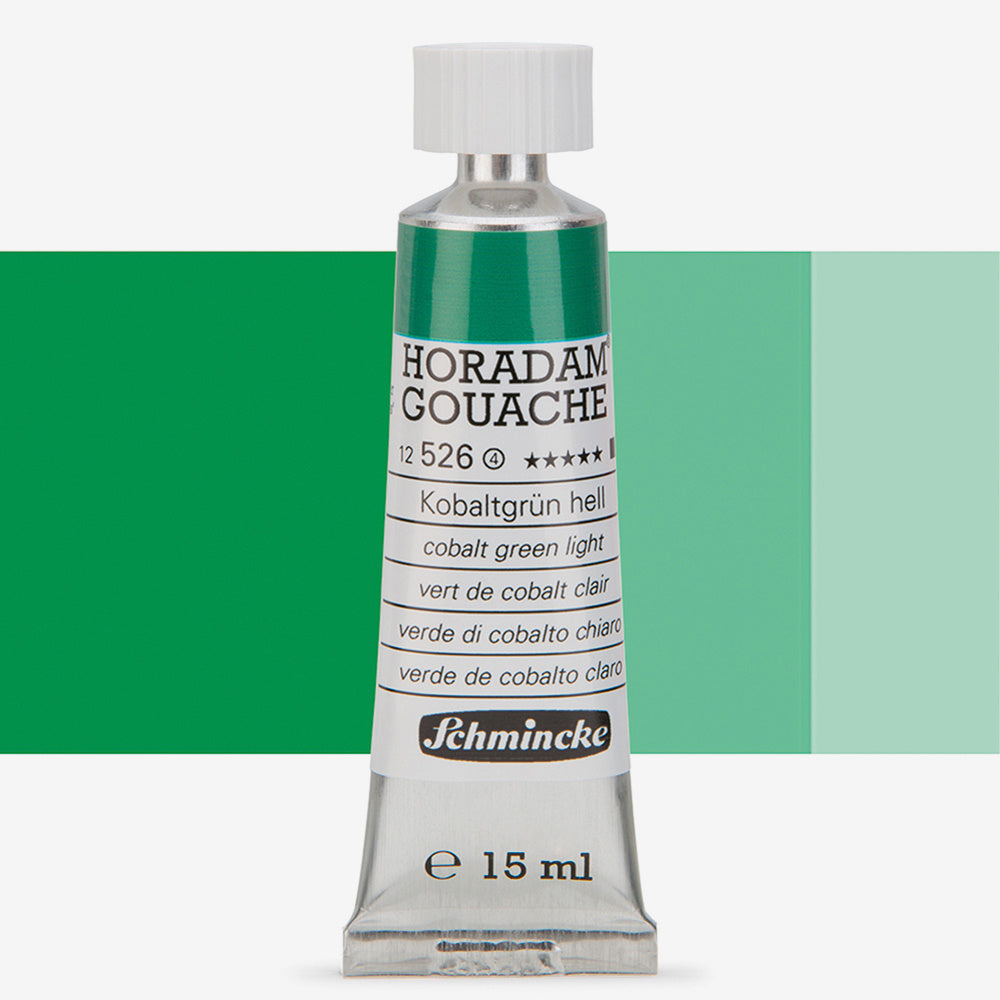 Schmincke Horadam Gouache Paint Cobalt Green Light