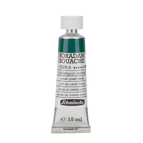 Schmincke Horadam Gouache Paint Cobalt Green Deep 15ml