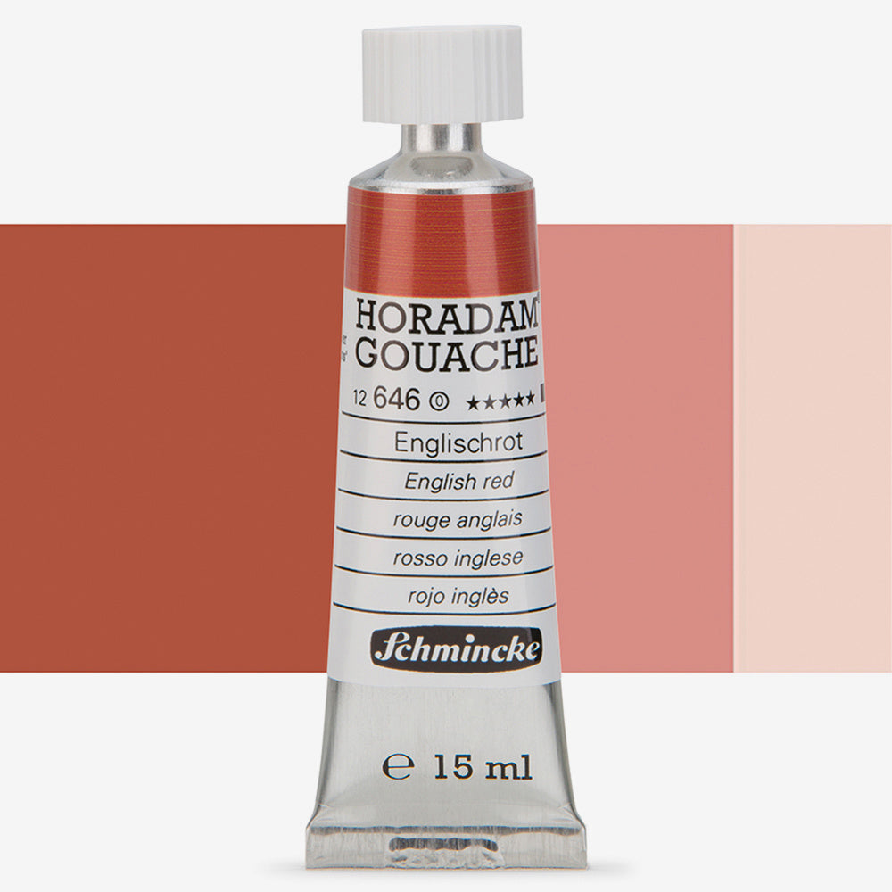 Schmincke Horadam Gouache Paint English Red