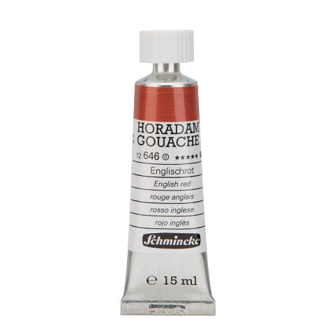 Schmincke Horadam Gouache Paint English Red 15ml