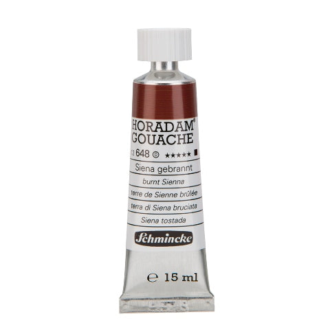 Schmincke Horadam Gouache Paint Burnt Sienna 15ml