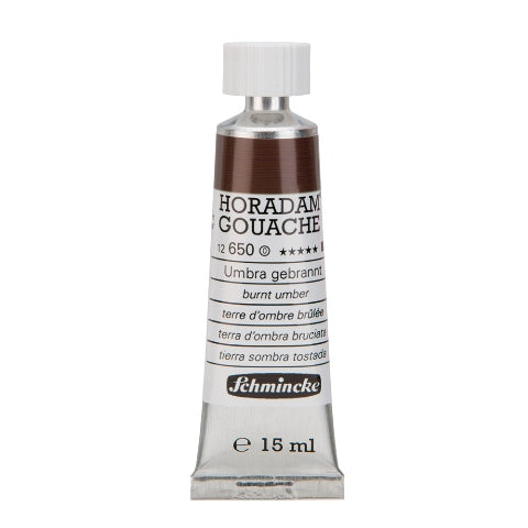 Schmincke Horadam Gouache Paint Burnt Umber 15ml