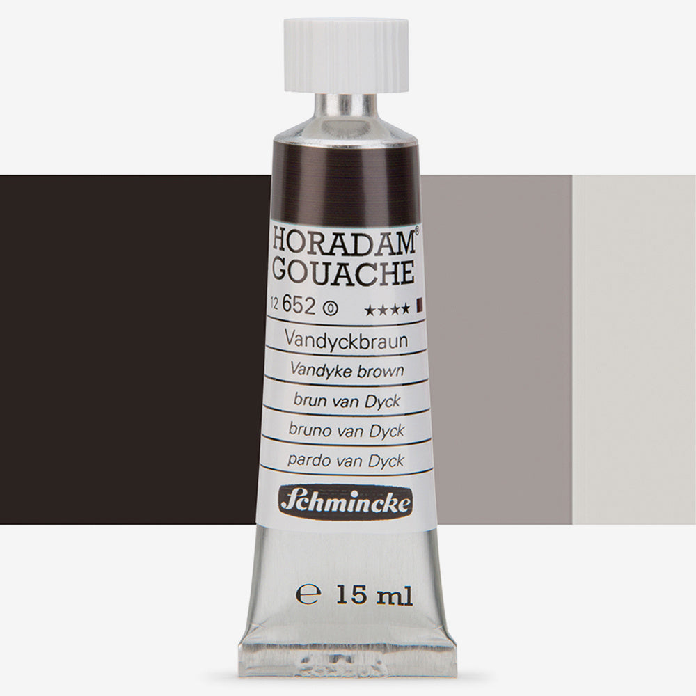 Schmincke Horadam Gouache Paint Vandyke Brown