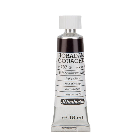 Schmincke Horadam Gouache Paint Ivory Black 15ml