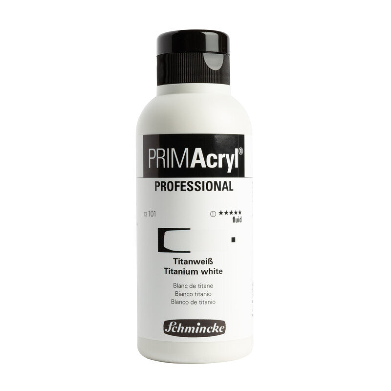 Schmincke Primacryl Fluid Acrylic Paint Titanium White