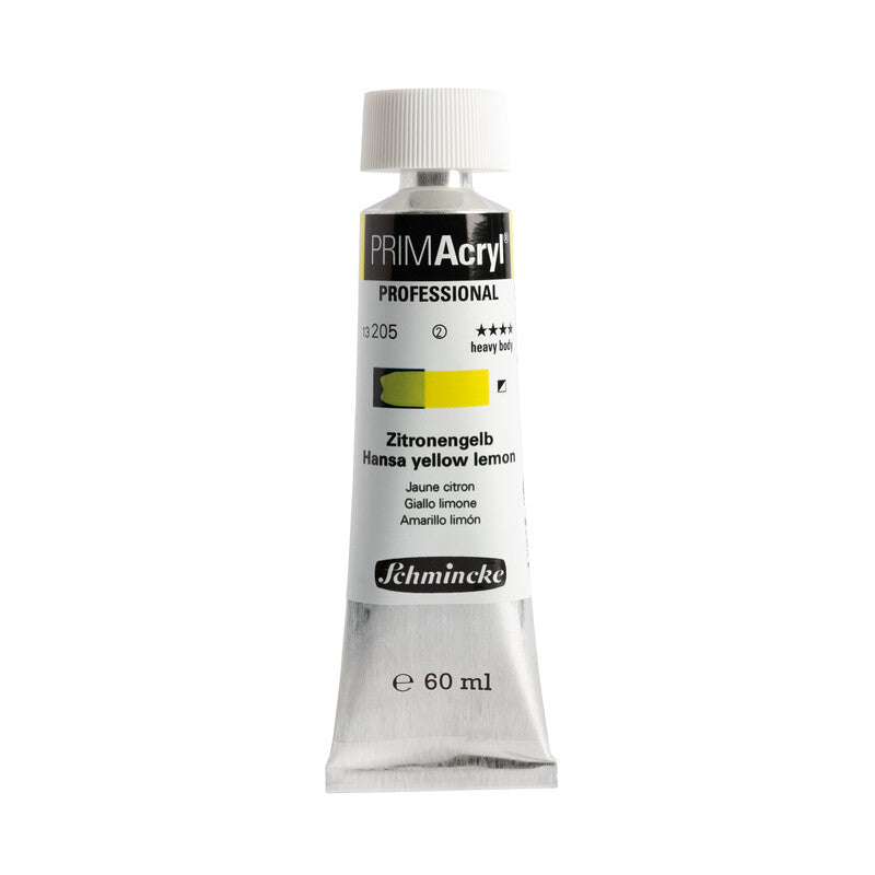 Schmincke Primacryl Acrylic Paint Hansa Yellow Lemon 60ml