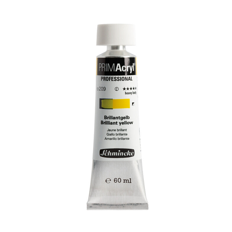 Schmincke Primacryl Acrylic Paint Brilliant Yellow 60ml