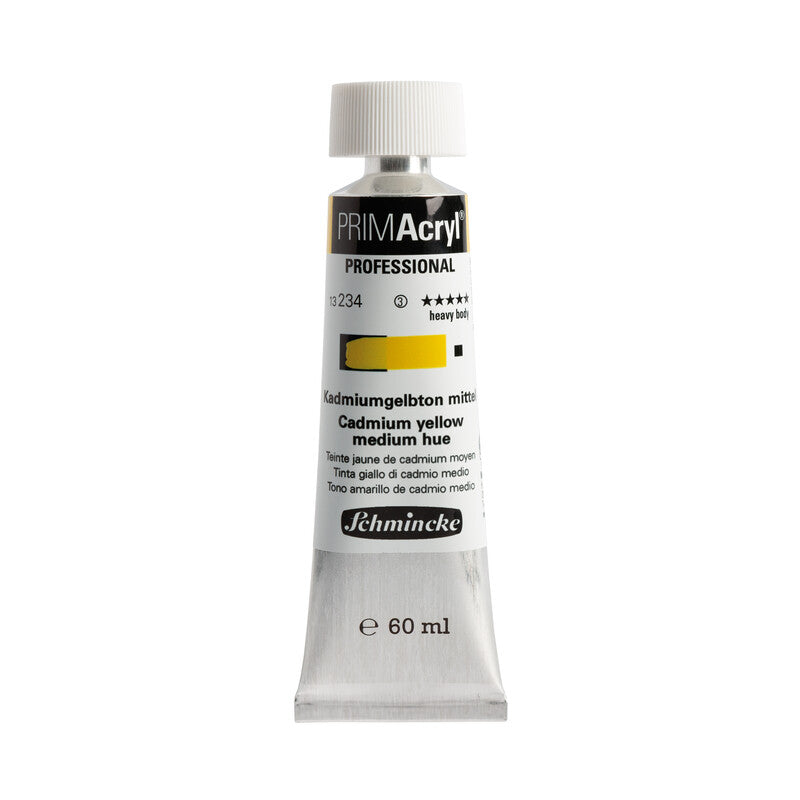 Schmincke Primacryl Acrylic Paint Cadmium Yellow Medium Hue 60ml