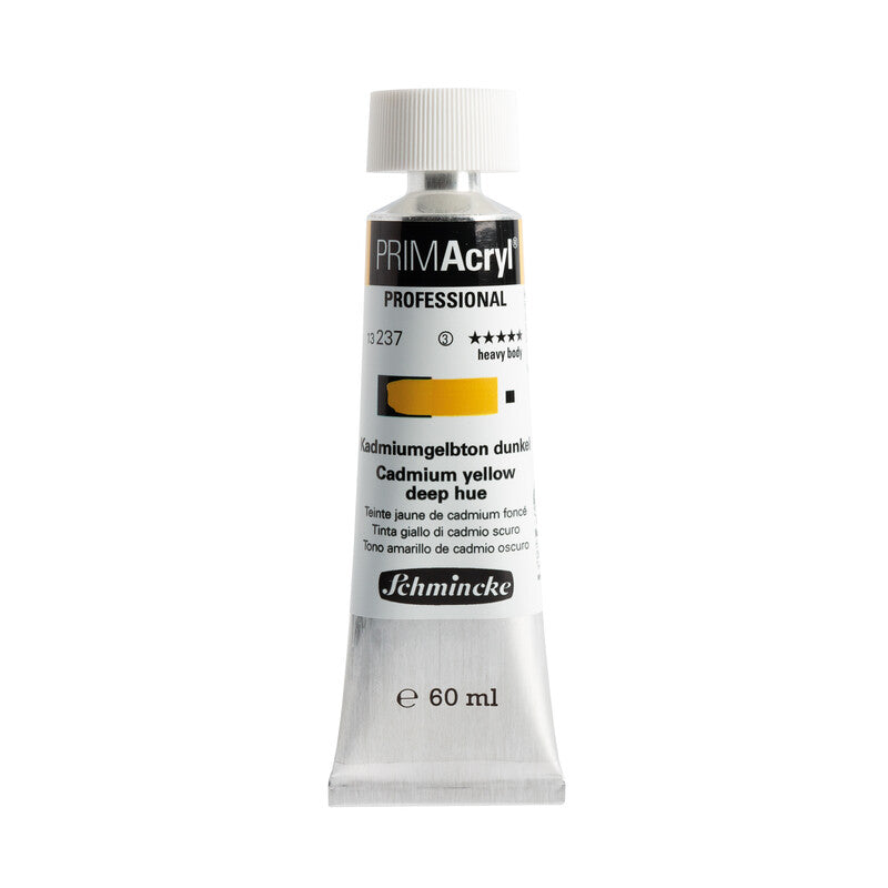 Schmincke Primacryl Acrylic Paint Cadmium Yellow Deep Hue 60ml