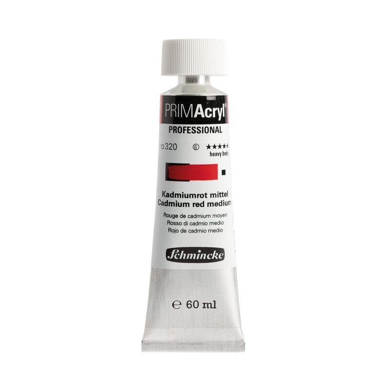 Schmincke Primacryl Acrylic Paint Cadmium Red Medium 60ml