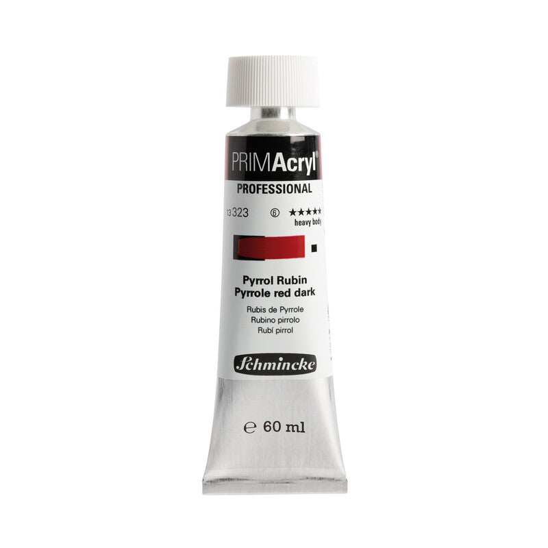 Schmincke Primacryl Acrylic Paint Pyrrole Red Dark 60ml