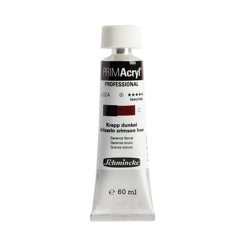 Schmincke Primacryl Acrylic Paint Alizarin Crimson Hue 60ml