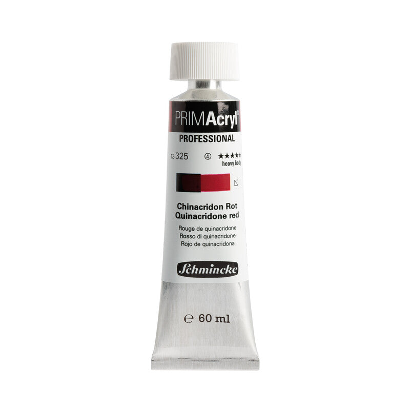 Schmincke Primacryl Acrylic Paint Quinacridone Red 60ml