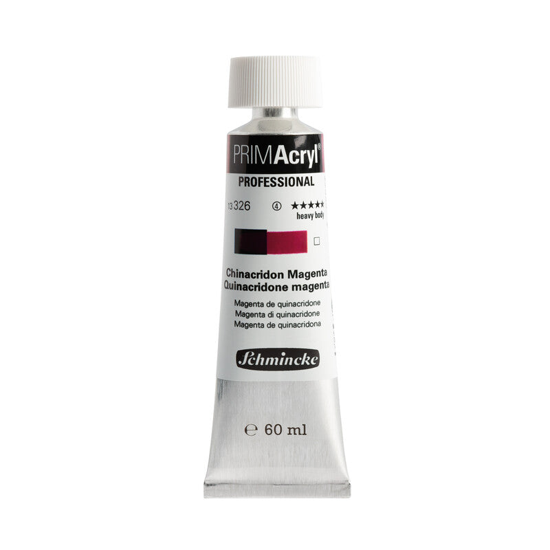 Schmincke Primacryl Acrylic Paint Quinacridone Magenta 60ml