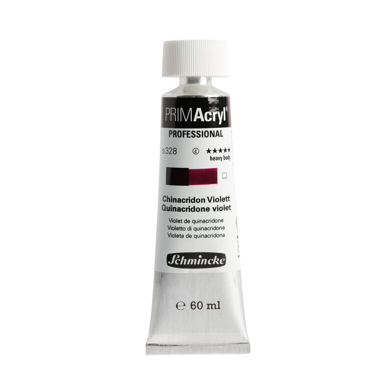 Schmincke Primacryl Acrylic Paint Quinacridone Violet 60ml