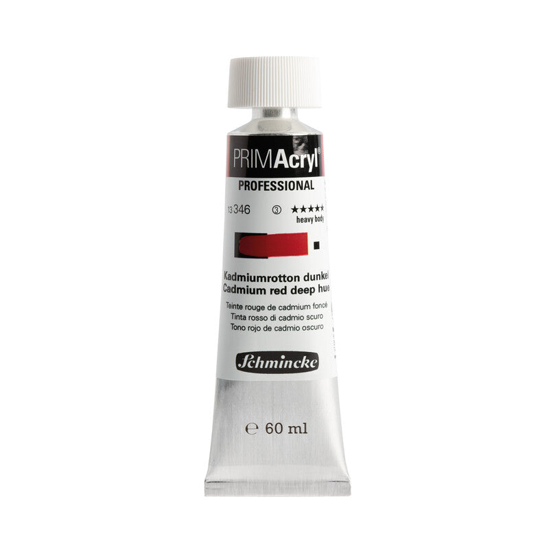 Schmincke Primacryl Acrylic Paint Cadmium Red Deep Hue 60ml